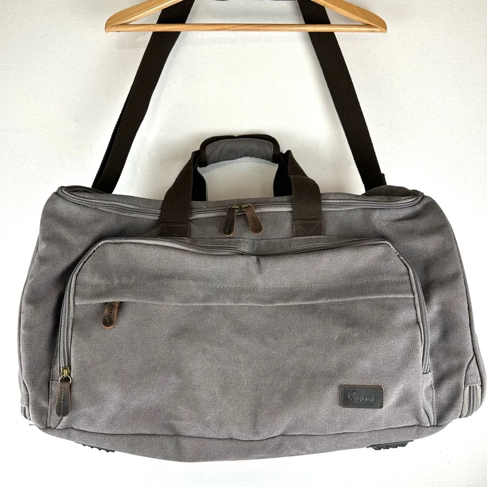 S Zone All In One Garment Travel Convertible Duffle Bag CarryOnLuggage Weekender